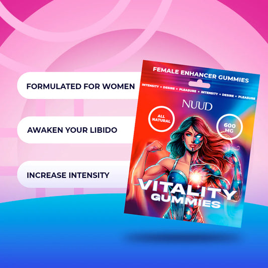Nuud | Single Gummy | 660mg Female - Vitality