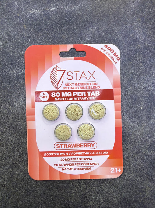 7 STAX Kratom Tabs