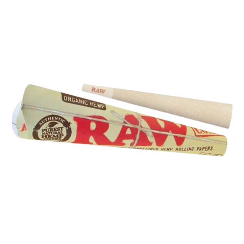 RAW Organic Hemp Cone 1 1/4