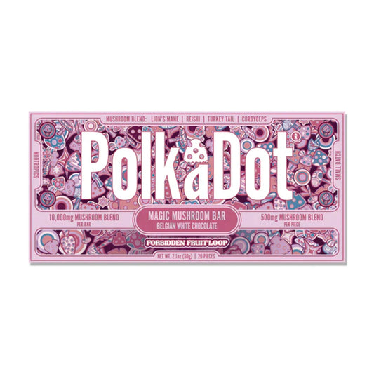 Polkadot Mushroom Chocolate Bar
