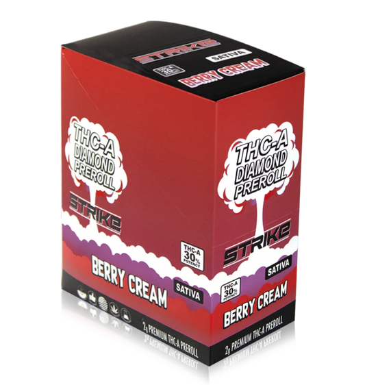 STRIKE DIAMOND 2G PRE-ROLL SATIVA BERRY CREAM