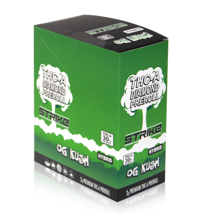 STRIKE DIAMOND 2G PRE-ROLL INDICA OG KUSH