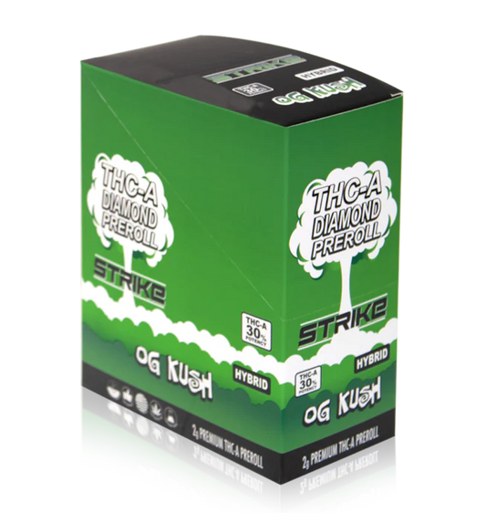 STRIKE DIAMOND 2G PRE-ROLL INDICA OG KUSH