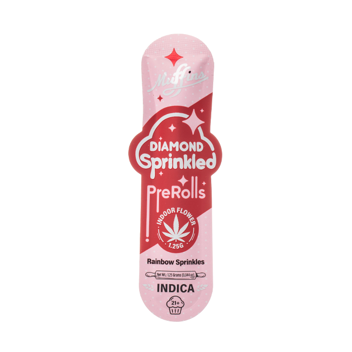 Muffins Diamond Sprinkled 1.25g Pre Rolls