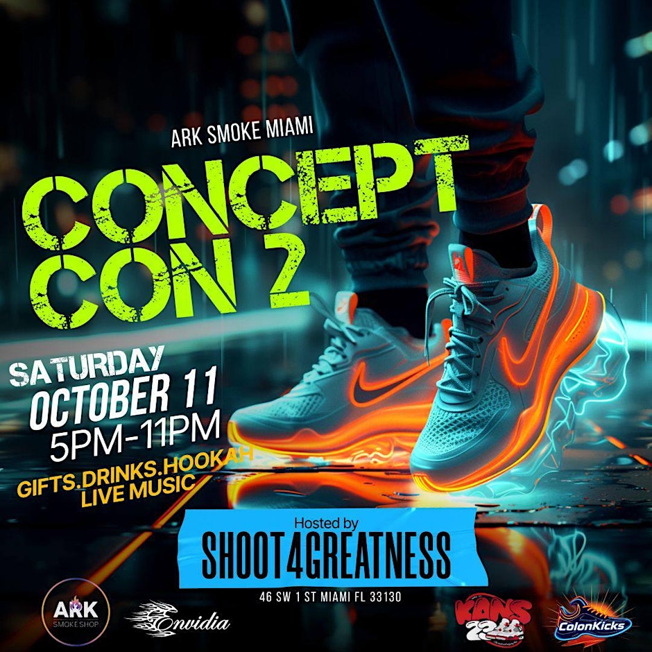 Get Your Ticket to Concept Con 2 – Miami’s Premier Innovation & Art Experience