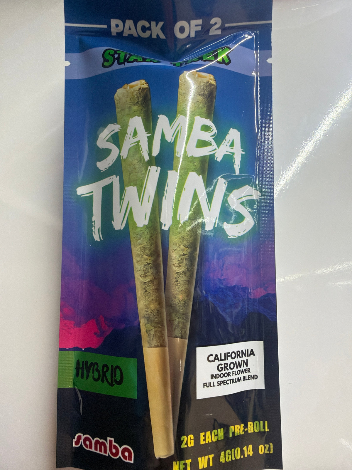 Samba Twins 2G PreRolls 2ct