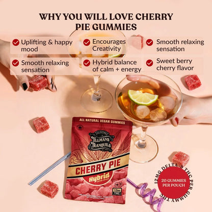 TillMans Gummies - 20ct - Hybrid (Cherry Pie) (Copy)