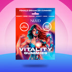 Nuud | Single Gummy | 660mg Female - Vitality