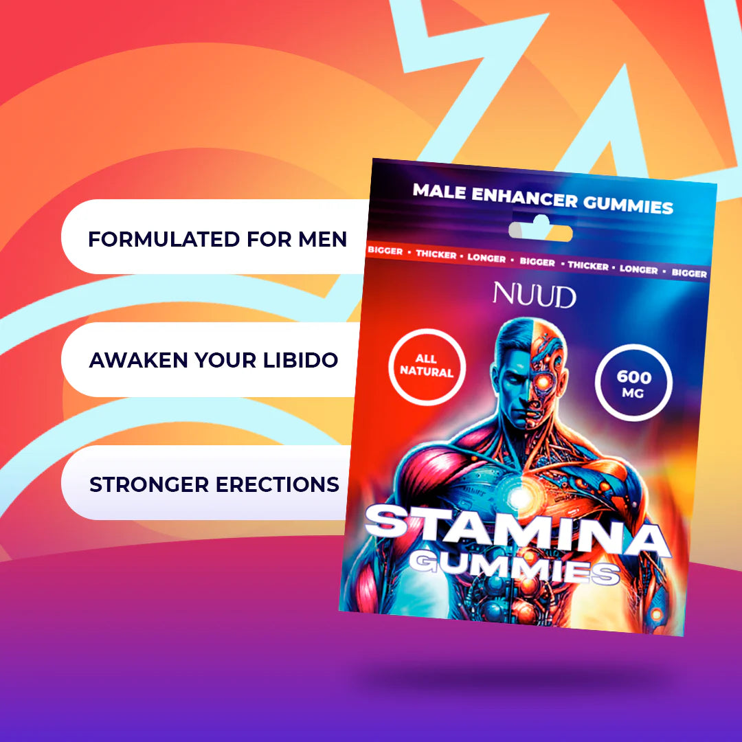 Nuud | Single Gummy | 660mg Male - Stamina