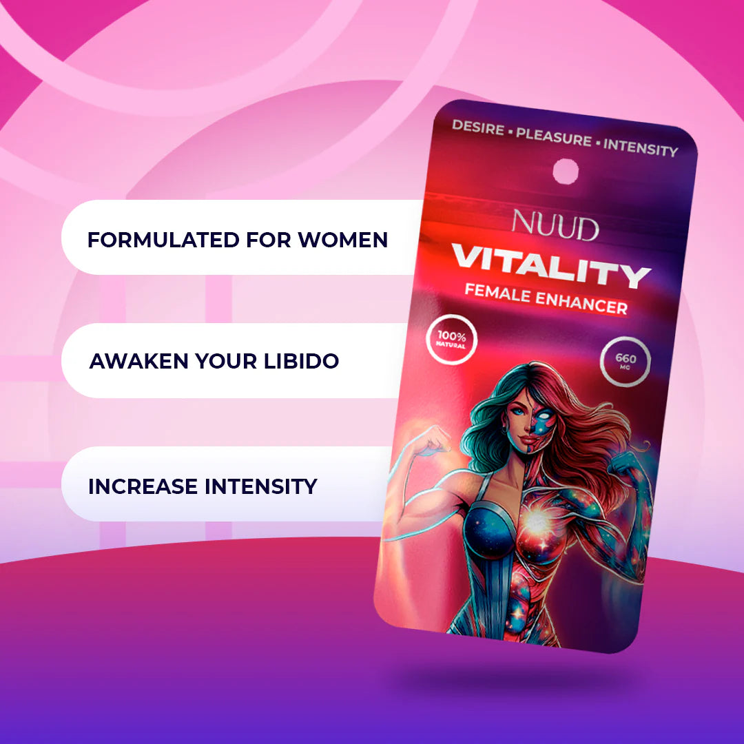 Nuud || Single Capsule | 660mg Female - Vitality