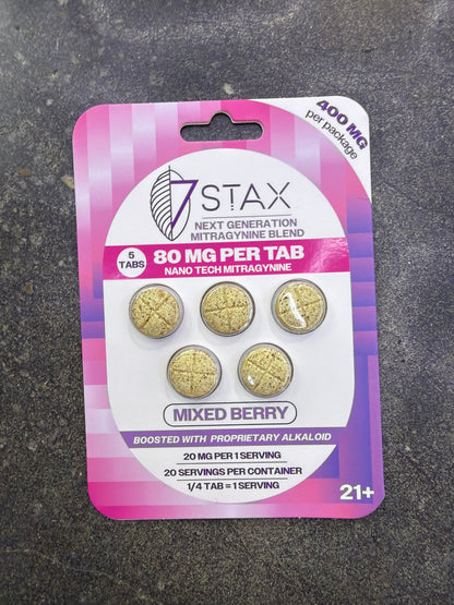 7 STAX Kratom Tabs