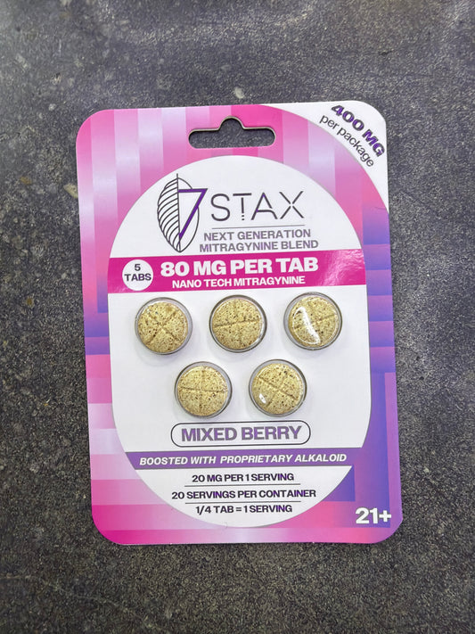 7 STAX Kratom Tabs