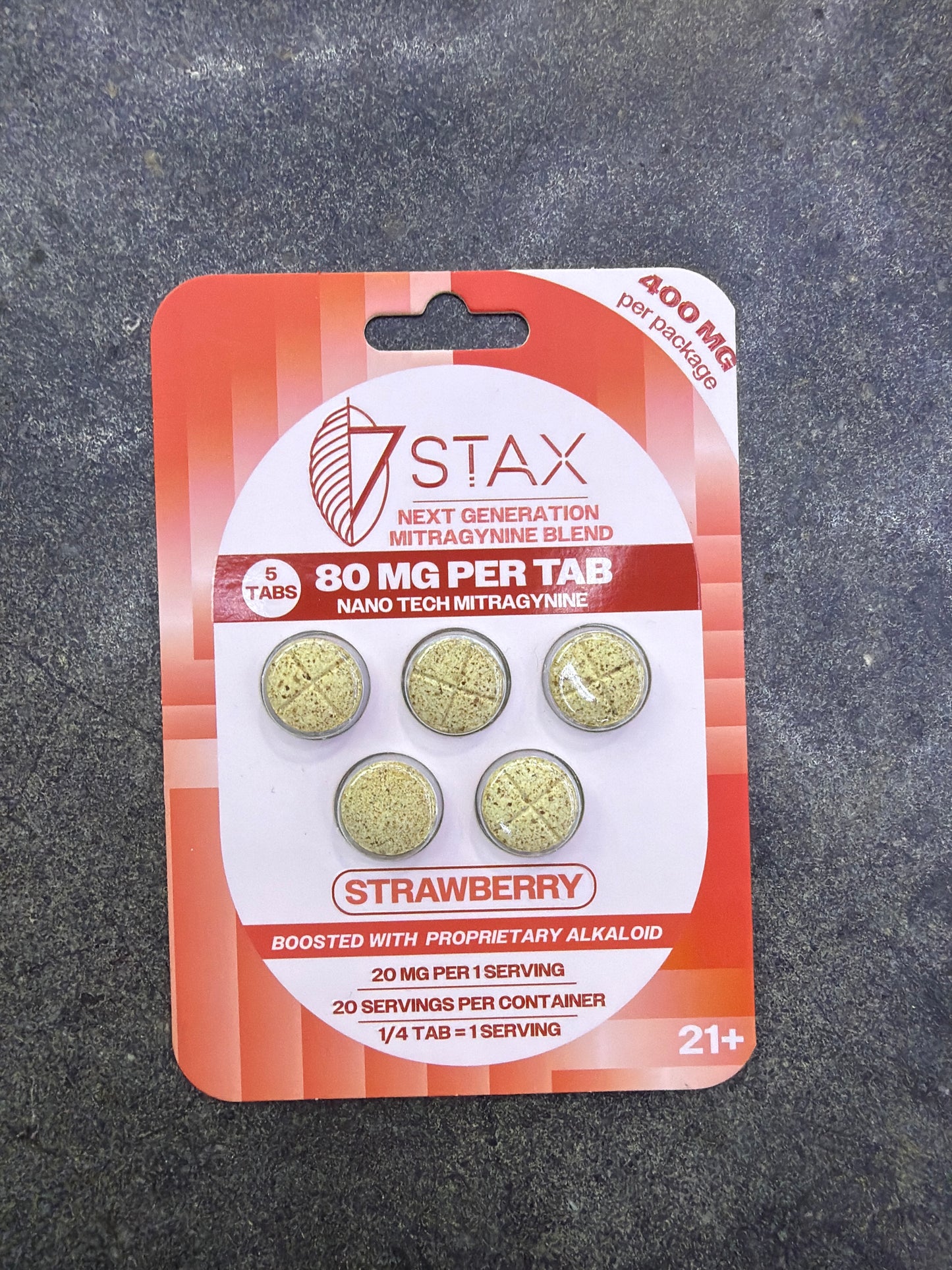 7 STAX Kratom Tabs