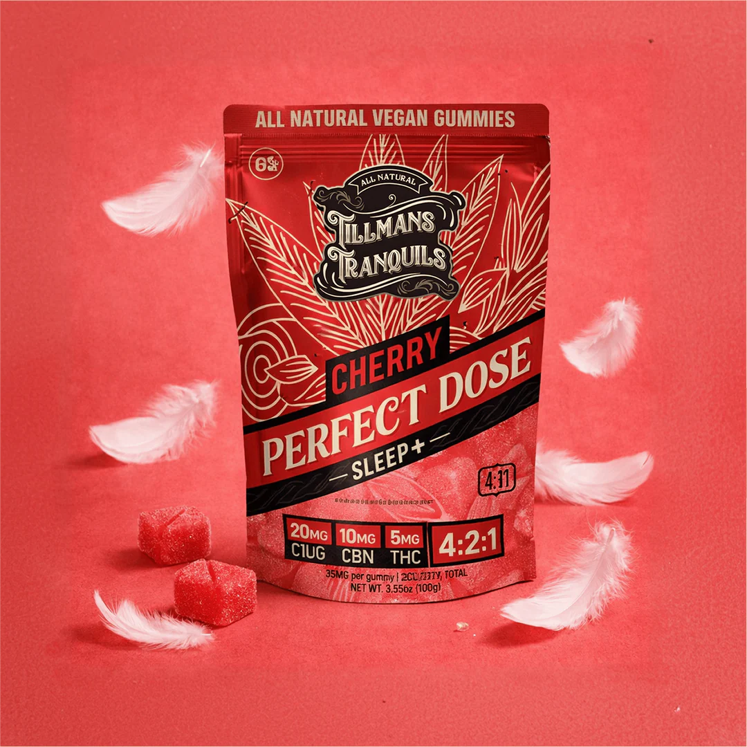 TillMans Gummies - 20ct - Perfect Dose (Cherry)