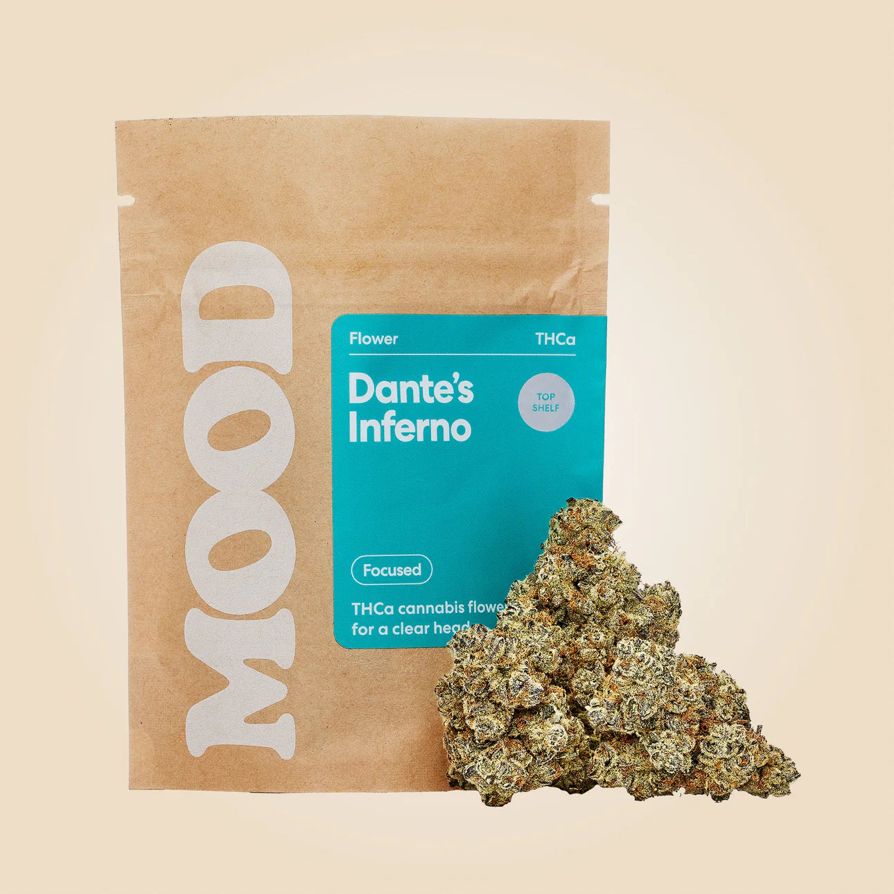 Mood Top Shelf Flower - Dante’s Inferno (3.5g)