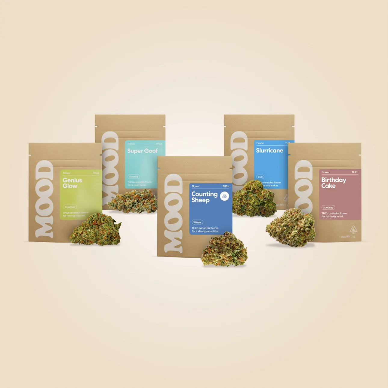 Mood Top Shelf Flower - Sub Zero (3.5g)