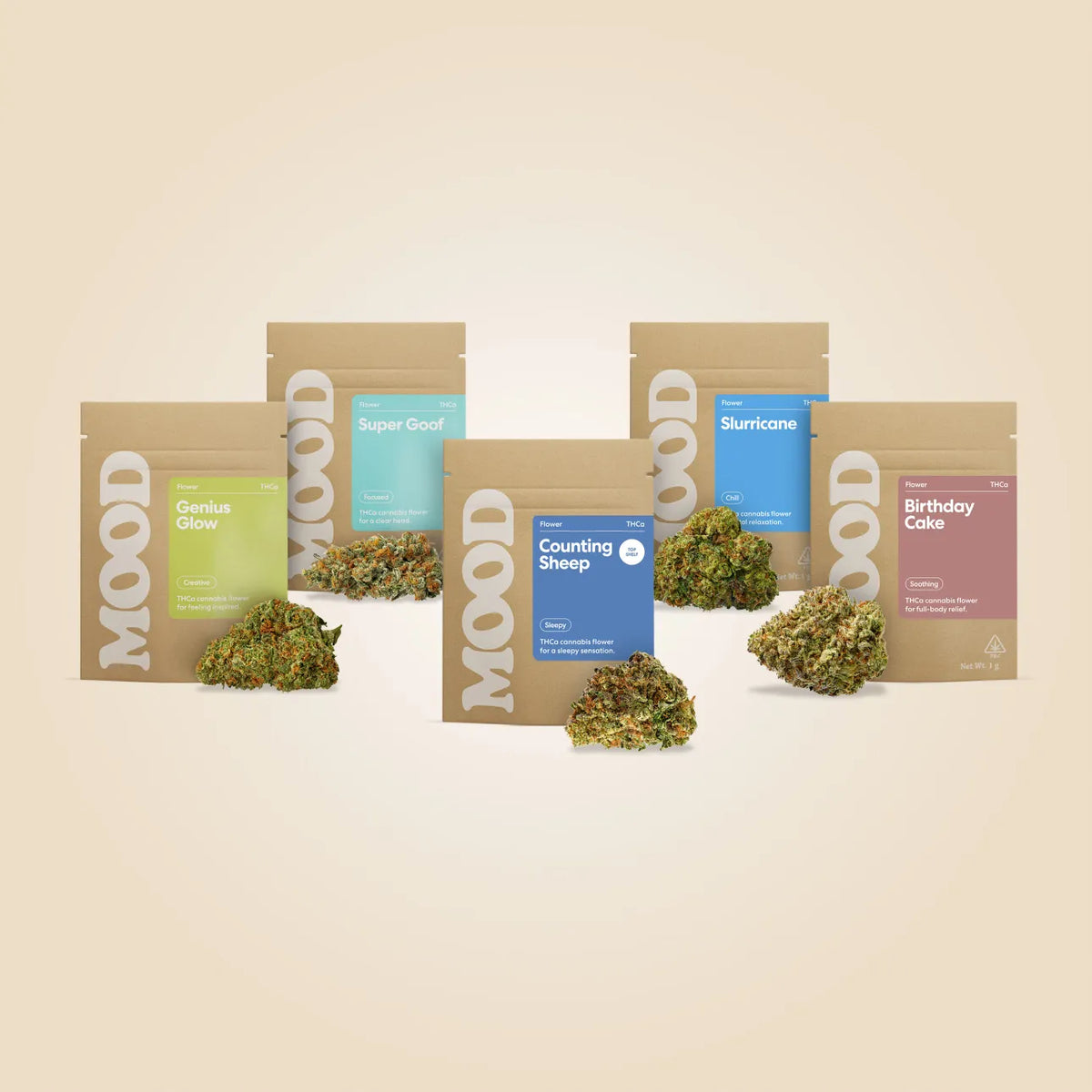 Mood Top Shelf Flower - Sub Zero (3.5g)