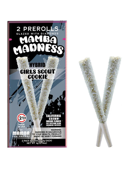 Mamba Madness 2 Prerolls Glazed With Diamonds