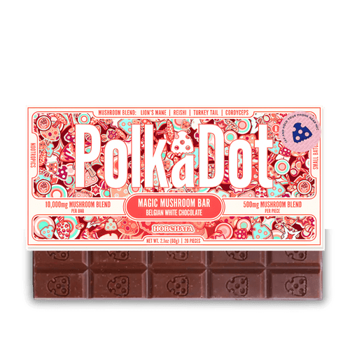 Polkadot Mushroom Chocolate Bar