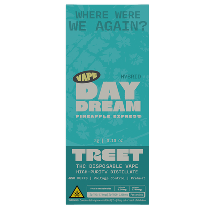 Treet THC Disposable Vape 3G
