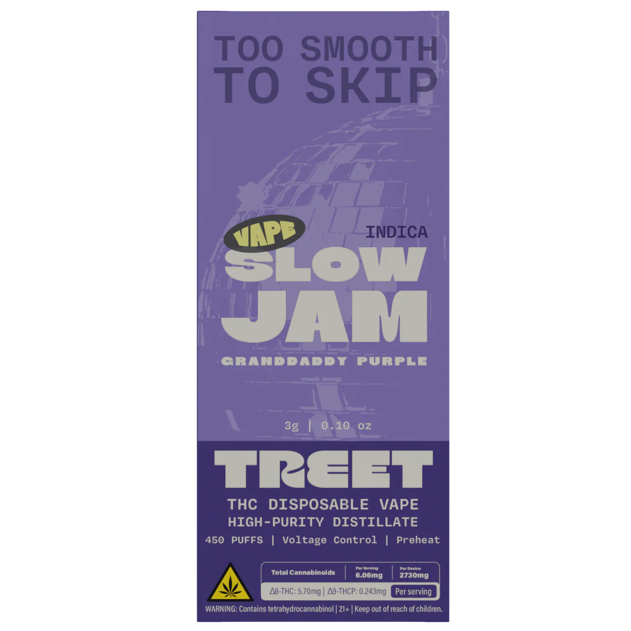 Treet THC Disposable Vape 3G