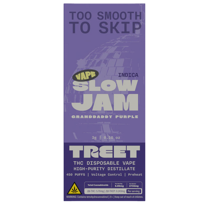 Treet THC Disposable Vape 3G