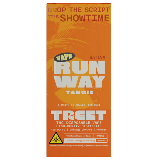 Treet THC Disposable Vape 3G