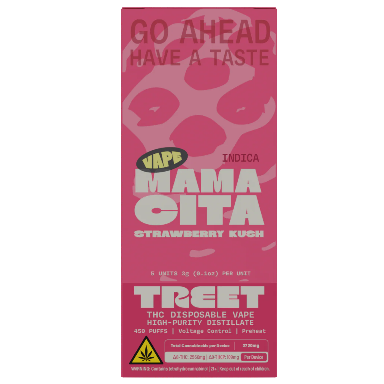 Treet THC Disposable Vape 3G