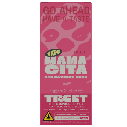 Treet THC Disposable Vape 3G
