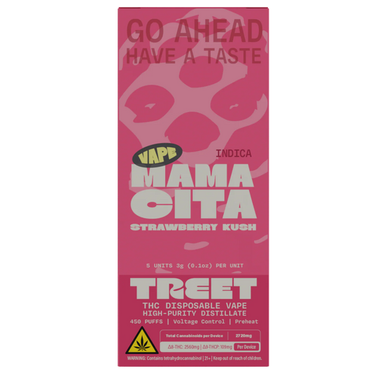 Treet THC Disposable Vape 3G