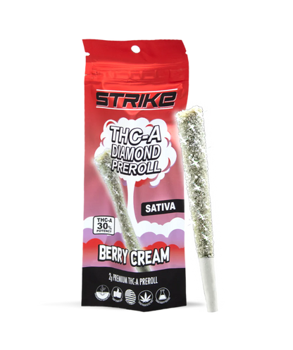 STRIKE DIAMOND 2G PRE-ROLL SATIVA BERRY CREAM