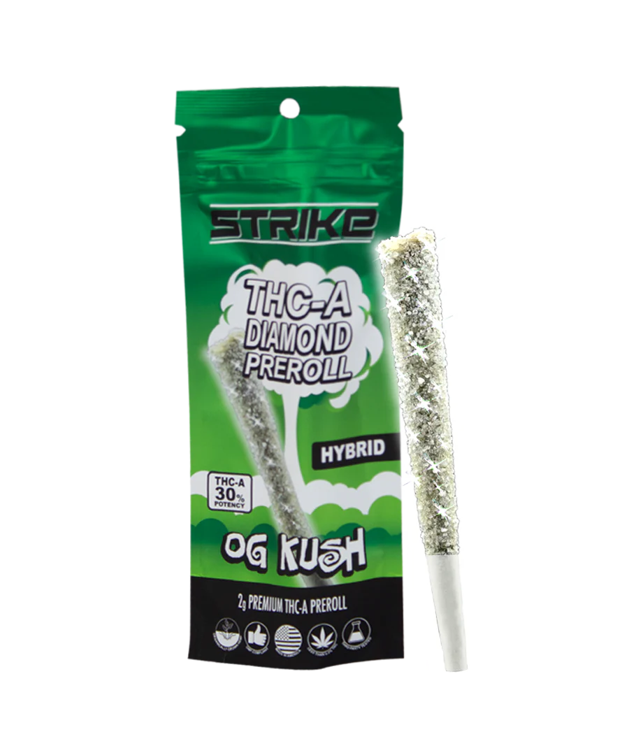 STRIKE DIAMOND 2G PRE-ROLL INDICA OG KUSH