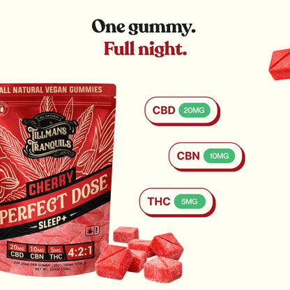 TillMans Gummies - 20ct - Perfect Dose (Cherry)