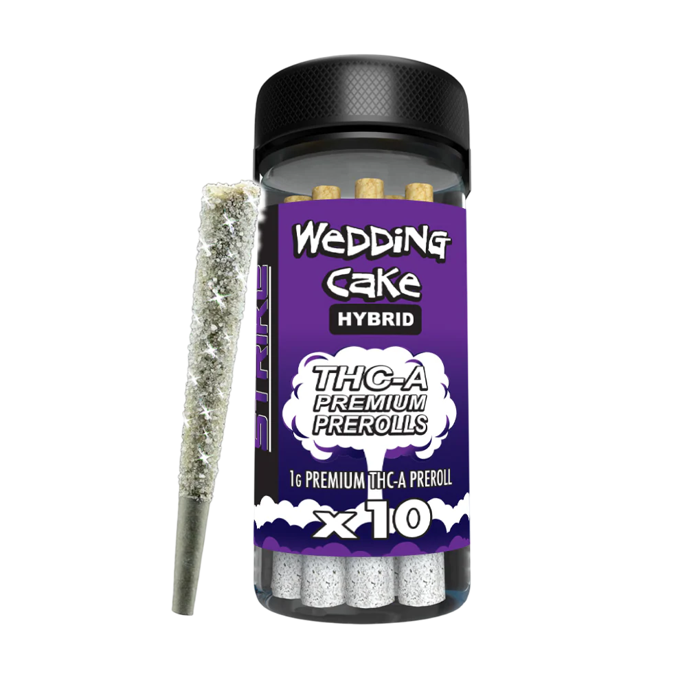 STRIKE 1G PRE ROLL HYBRID- WEDDING CAKE