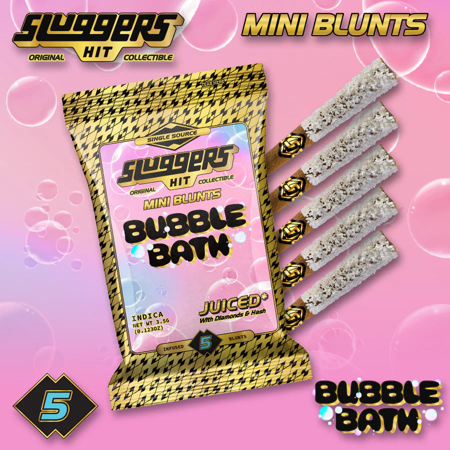 Mini Blunt 0.7g 5 pack Bubble Bath Indica