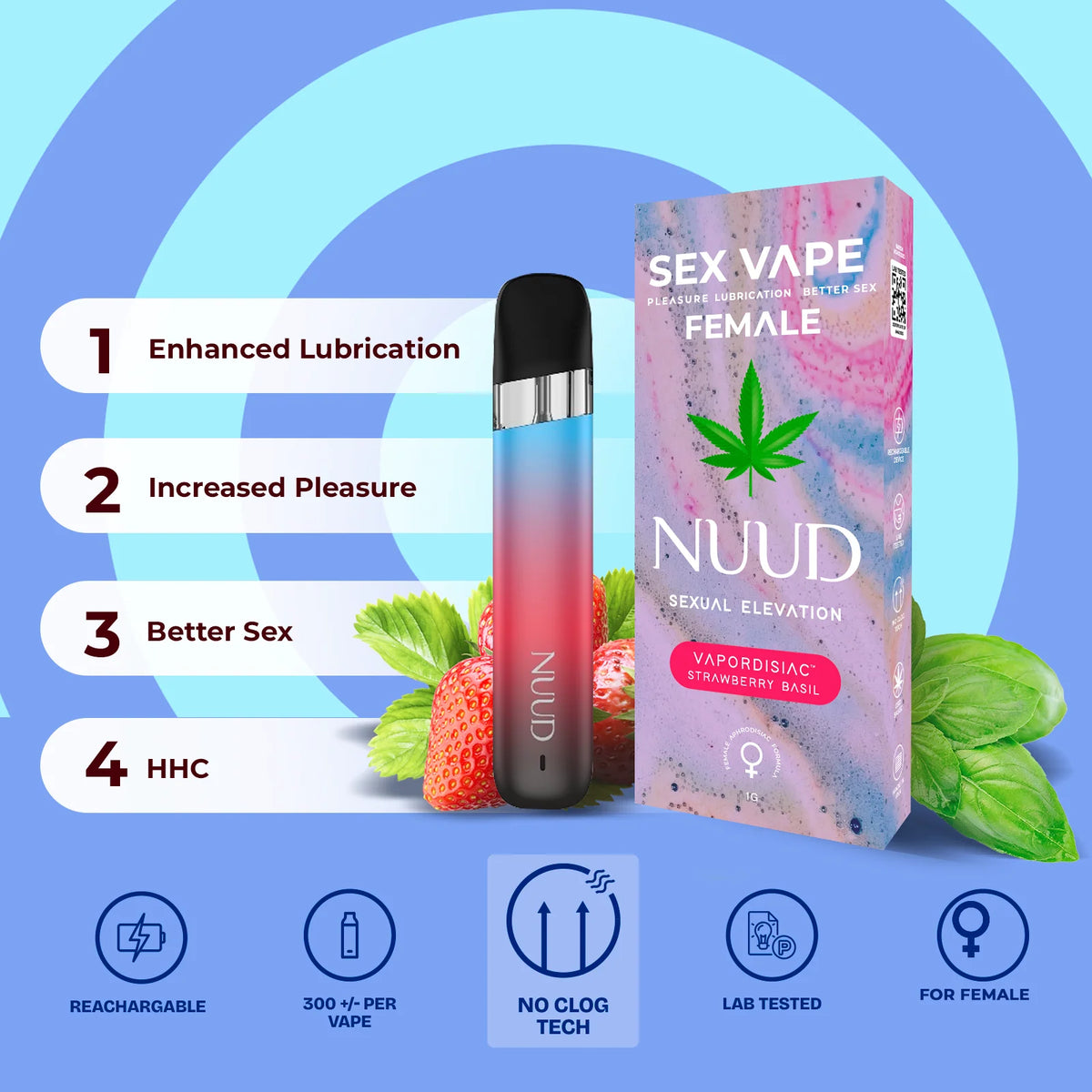 NUUD | Female Aphrodisiac Disposable