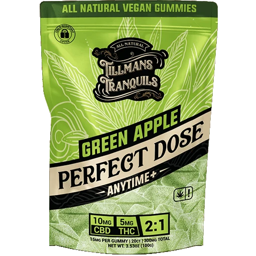 TillMans Gummies - 20ct - Perfect Dose (Green Apple)