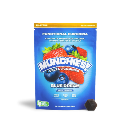Munchies || D9 Gummies 40ct | 600mg | Assorted Flavors