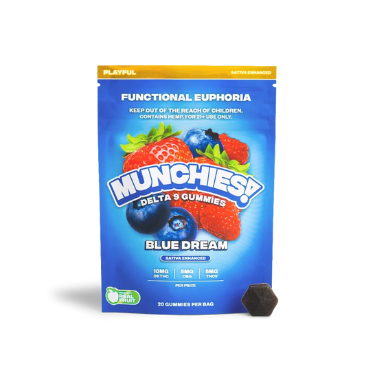 Munchies || D9 Gummies 40ct | 600mg | Assorted Flavors