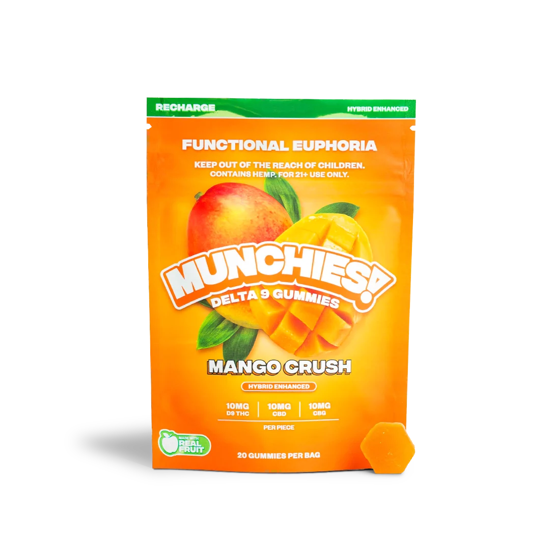 Munchies || D9 Gummies 40ct | 600mg | Assorted Flavors