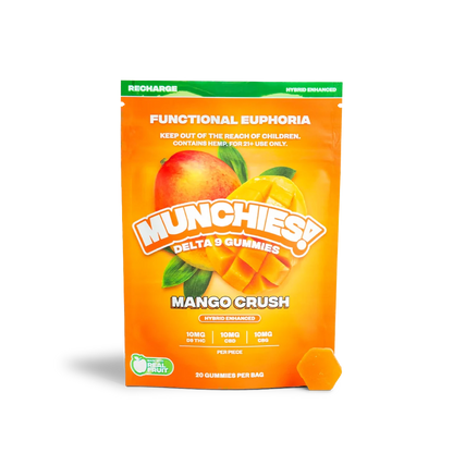 Munchies || D9 Gummies 40ct | 600mg | Assorted Flavors