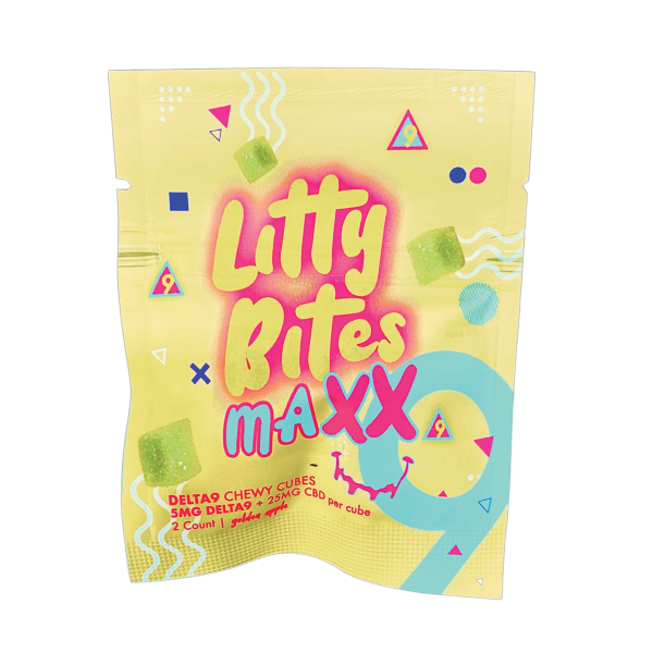 Litty Bites Gummies Delta 9 & CBD 50mg