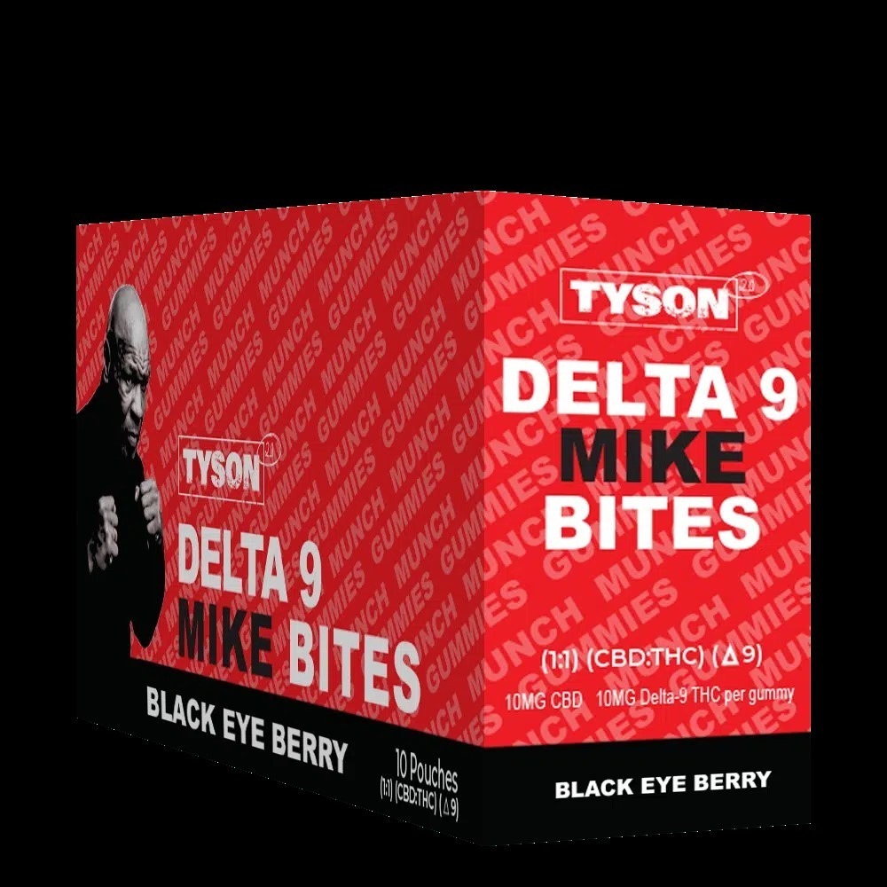 Tyson 2.0 Mike Bites Delta-8 Gummies 500mg